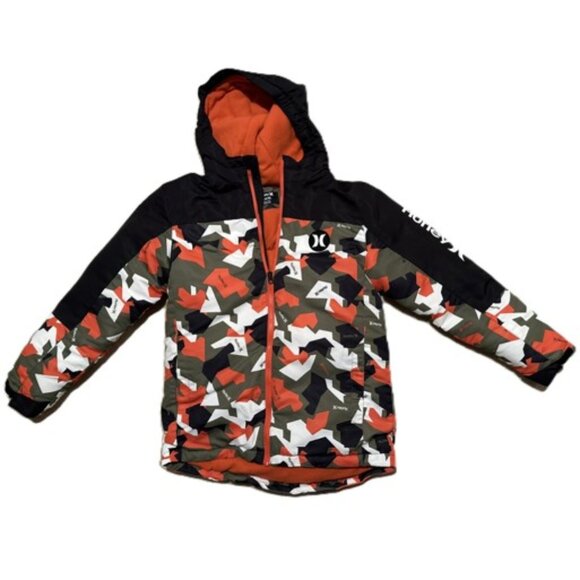HURLEY Snow / Snowboarding Jacket Boys Youth size Large size 14/16 Camo block. - Picture 2 of 10